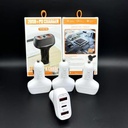Fast Charging PD Car Charger QC 3.0 Three Port Quick Charge Usb Type C Car Charger for Mobile Phone