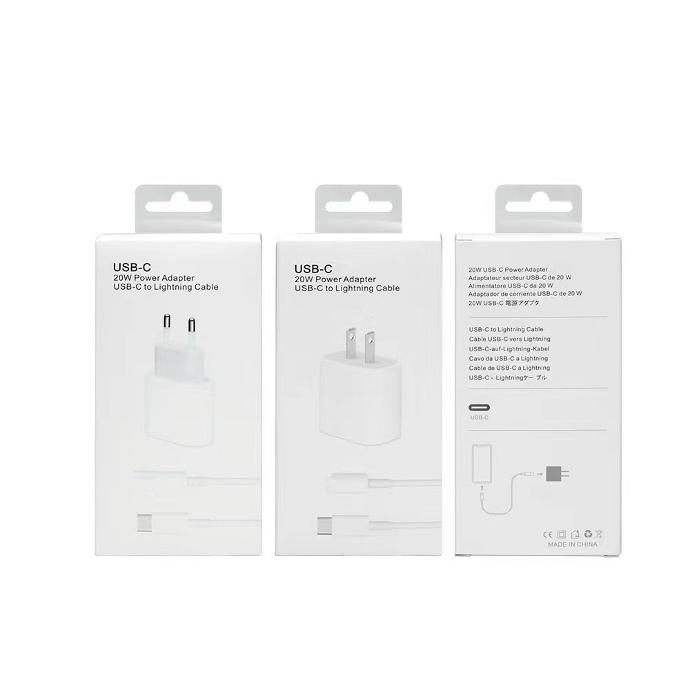 PD20W Mobile Phone Charging Head Suitable for Apple 15 Charger Set PD Data Cable