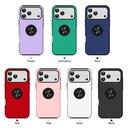 New Hybrid Ring Stand Mobile Phone Covers for Iphone 17 Pro Magnetic Kickstand Phone Accessories Case for iPhone 17