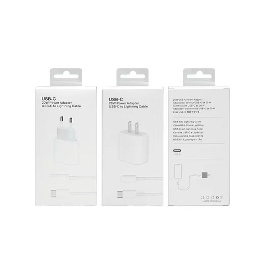 PD20W Mobile Phone Charging Head Suitable for Apple 15 Charger Set PD Data Cable